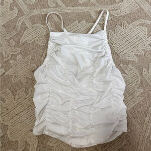 FP Movement White Rouched Tank
